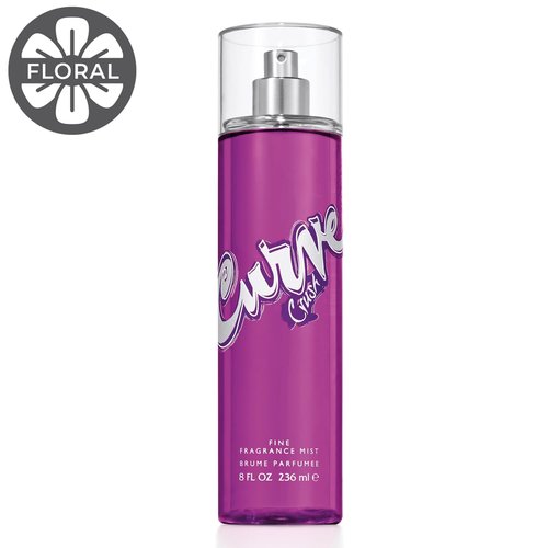 Liz Claiborne Curve Crush Fragrance Mist - Invigorating Scent | 8 Ounce Size