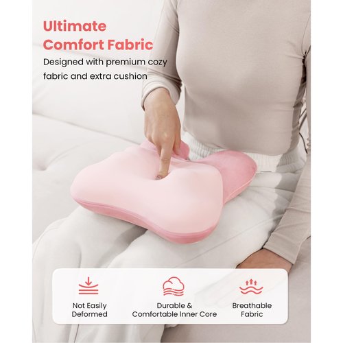 BOB AND BRAD Back Massager with Heat, EZBack Corded Neck Massager Back Massager for Pain Relief Deep Tissue, Shiatsu Back Shoulder and Neck Massager, Massage Pillow for Full Body, Gifts for Women Men
