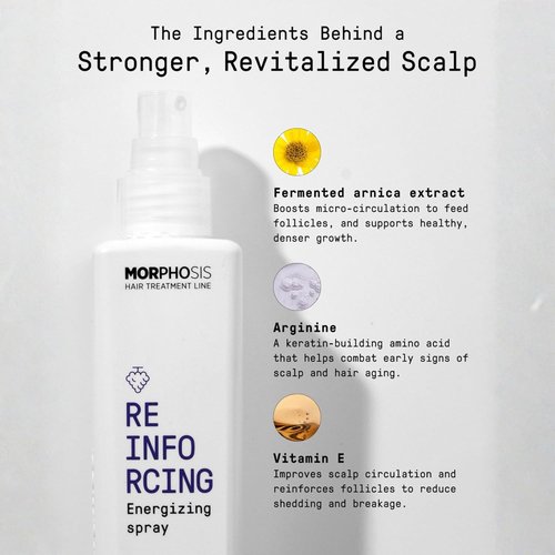 Framesi Morphosis Leave-In Conditioner Spray - Energizing Treatment for Scalp & Thinning Hair | 5.1 fl oz