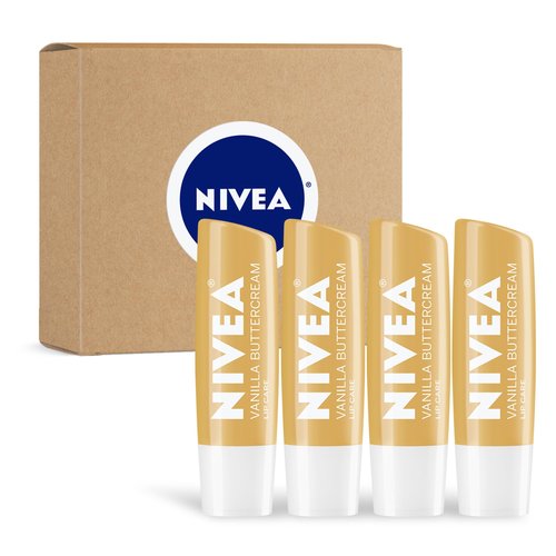 NIVEA Blackberry Pie Lip Balm, Nourishing Lip Care, Bridgerton Limited Edition Tinted Lip Balm with Blackberry Flavor and Shea Butter, 3-in-1 Moisture, Repair and Color, 0.17 Oz Stick