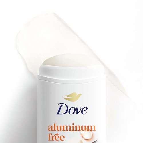 Dove Deodorant Stick Sparkling Vanilla for 72 Hour Odor Protection Aluminum Free 2.4 oz