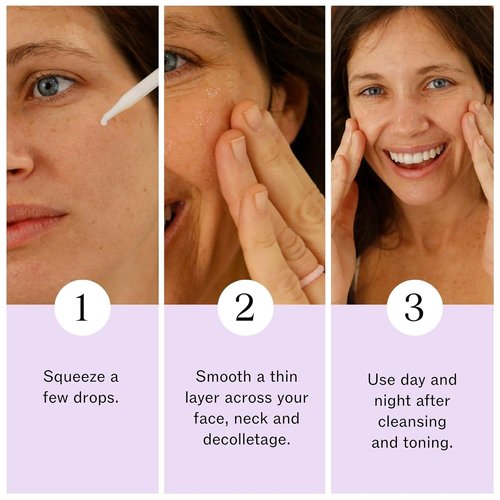 LilyAna Naturals Vitamin C Serum - Anti-Aging Face Serum with Hyaluronic Acid & Vitamin E (1oz)
