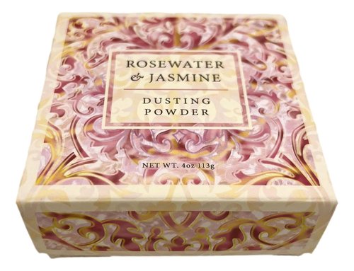 Greenwich Bay Rosewater Jasmine Beauty Gift Set - Body Butter, Spa Soap & Dusting Powder (3 Pieces)