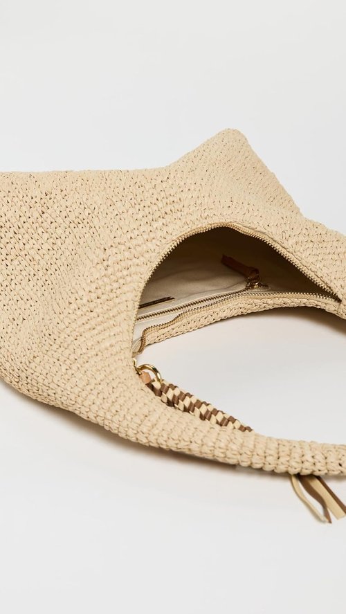Loeffler Randall Willow Woven Hobo Bag - Stylish & Versatile Handbag for Everyday Use