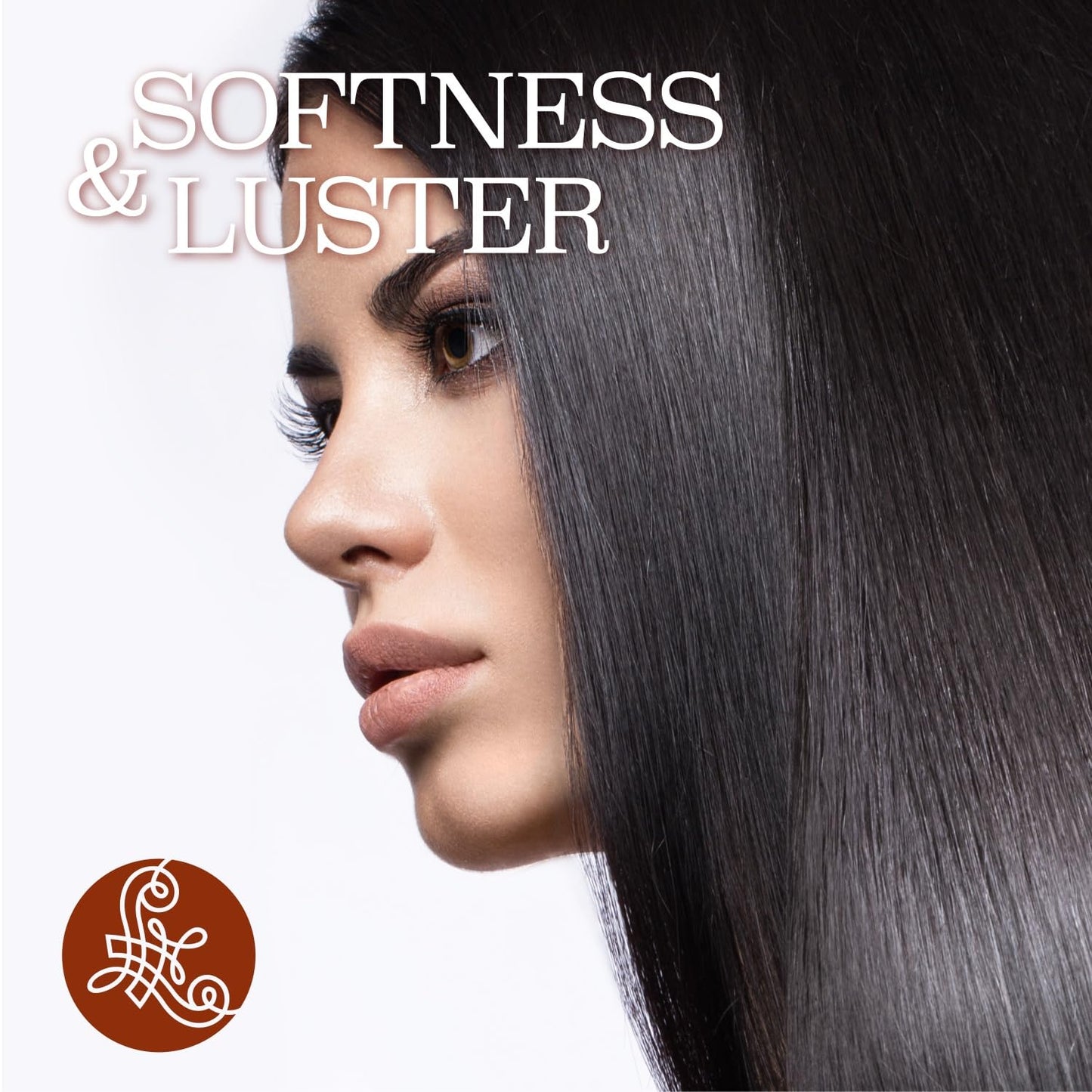 Luseta Hyaluronic Acid Moisturizing Shampoo & Conditioner Set for Dry and Damaged Hair, Sulfate Free Shampoo and Conditioner for Women Infused with Argan Oil and Shea Butter Paraben-Free2 x 16.9oz