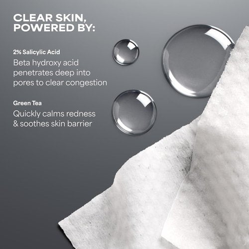 Paula's Choice SKIN PERFECTING 2% BHA Exfoliating Pads - Clear Blackheads & Minimize Pores