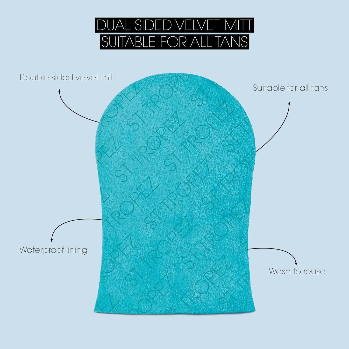 St. Tropez Supreme Mousse - Hydrating Olive Tan Formula with Applicator Mitt | 6.7 Fl Oz | Vegan & Cruelty-Free