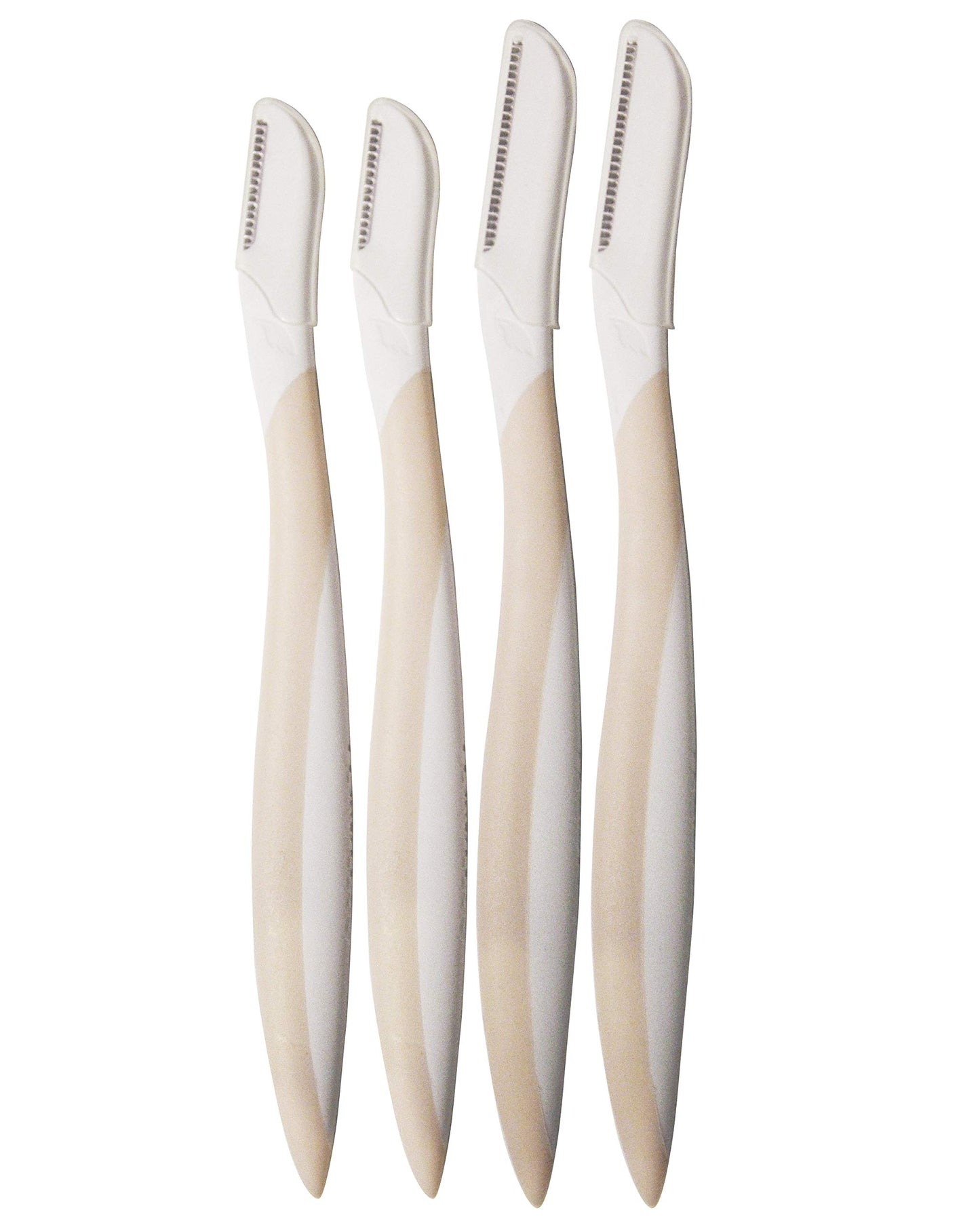 Finishing Touch Flawless Dermaplane Facial Exfoliator and Hair Remover, 4 Count (Pack of 2)