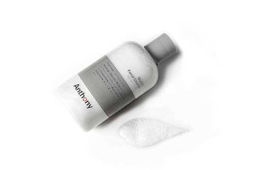 Anthony Glycolic Facial Cleanser - Daily Exfoliating Face Wash for Men | Hydrating & Gentle, 8 Fl Oz