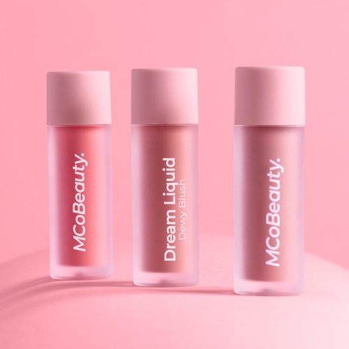 MCoBeauty - Dream Liquid Dewy Blush - Soft Pink Radiant Flush for Fresh Glowing Cheeks - 4.6ml, Vegan & Cruelty-Free
