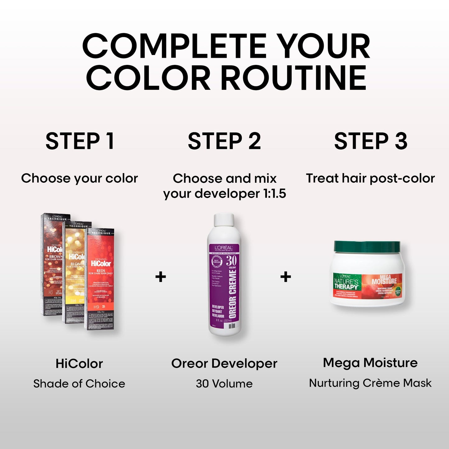 L'Oréal Technique HiColor Browns & Blondes Permanent Hair Color | Lifts Dark Hair in One Step | No Brassiness | Rich, Smooth Creme Formula | Intense, Long-Lasting Color | Golden Ginger