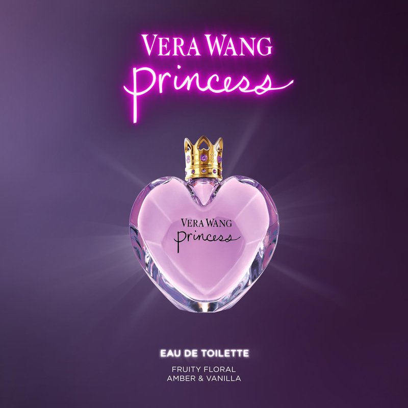 Vera Wang Princess by Vera Wang, Eau De Toilette Perfume for Women, 3.4 Fl Ounce