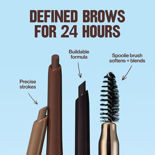 Revlon ColorStay Eyebrow Pencil - Waterproof Formula for Natural-Looking Brows | 205 Blonde, 0.021 oz