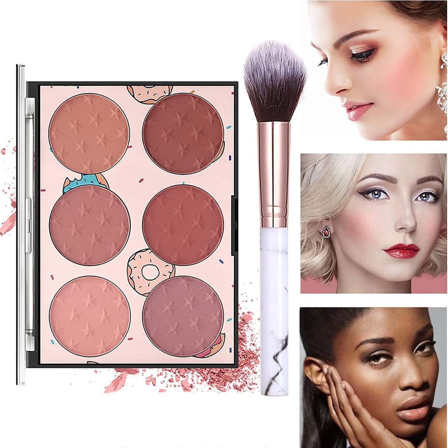 YYP-NEW Makeup Kit for Women - All-in-One Set with 12 Color Eyeshadow Palette & Cosmetics Essentials