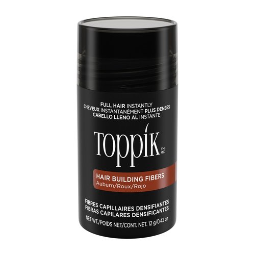 Toppik Hair Building Fibers, Auburn, 12g Fill In Fine or Thinning Hair, Instantly Thicker, Fuller Looking, 9 Shades for Men & Women, Keratin Protein Formula