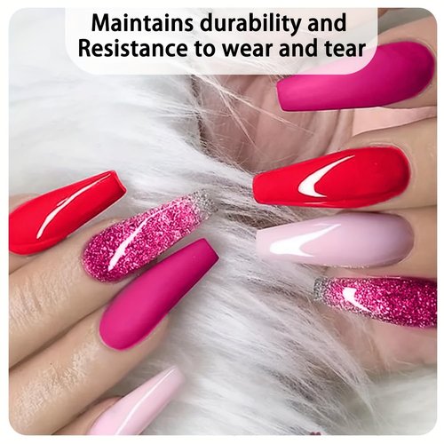 finger secret Gel Nail Polish 6 Color Kits Long Lasting Shine Gel Polish Wide Color Range Nail polish Set Professional Manicure Kit Salon DIY Nail Polish for Nail Art Beginners (color-01)