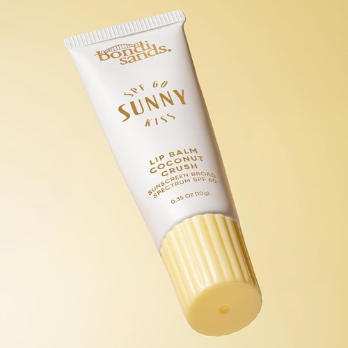 Bondi Sands Sunny Kiss SPF 60 Coconut Crush Lip Balm - Nourishing Hydrating Sunscreen, 0.3 Oz