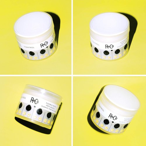 R+Co Control Flexible Paste - Strong Hold & Natural Finish | Vegan & Cruelty-Free | 2.2 Oz
