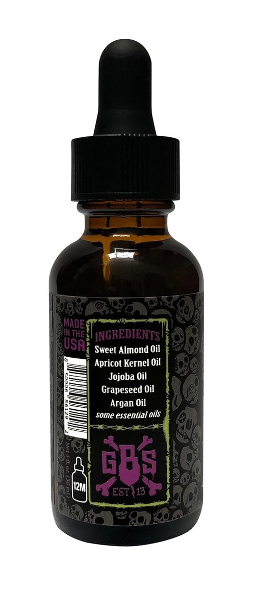Grave Before Shave Voodoo Blend Beard Oil - 1 Oz Bottle with Dropper Dispenser for Ultimate Grooming