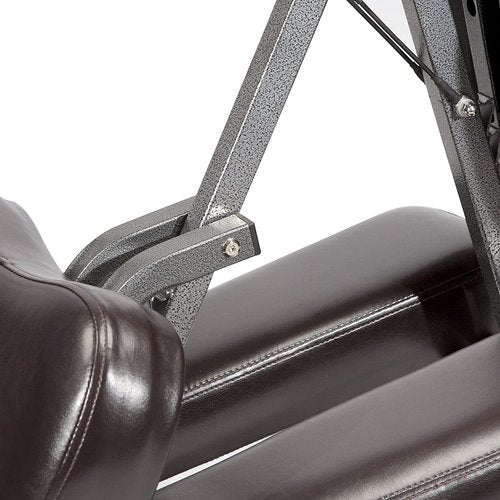 Master Massage Bedford Adjustable Portable Folding Full Body Massage Chair, Coffee, 11" x 14" x 39"