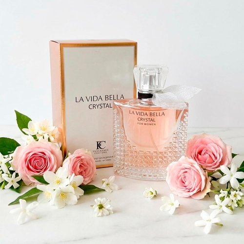 La Vida Bella Eau de Parfum for Women - Elegant Floral Fragrance | 3.4 Fl Oz with Warmth