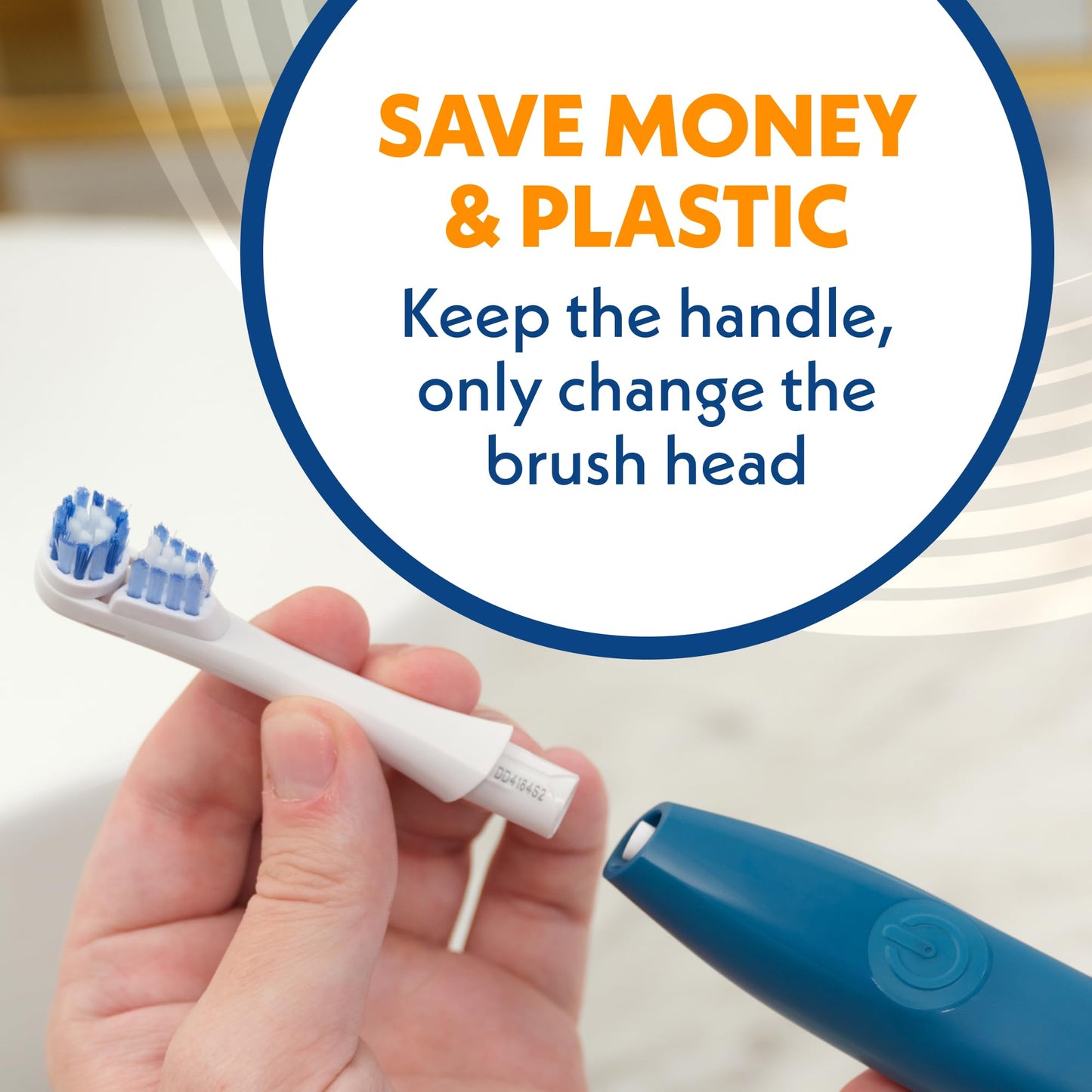 Spinbrush PRO Clean Replacement Heads, Electric Toothbrush Refills, Medium Bristles, 2 Count