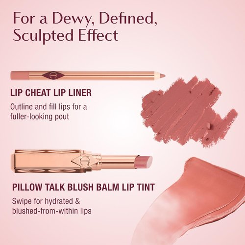 Charlotte Tilbury Pillow Talk Lip Tint - Long-Lasting Hydrating Balm for Plumper Lips