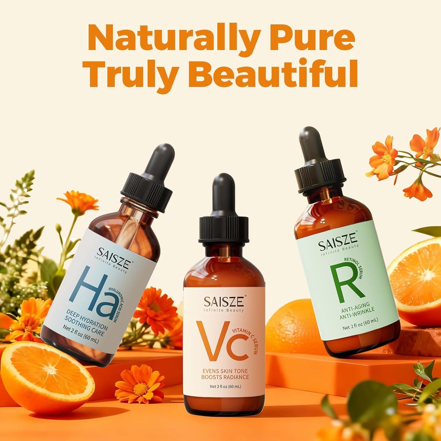 Skiennix Vitamin C Serum - Anti-Aging Facial Serum for Dark Spots | 60ml Hydrating Formula