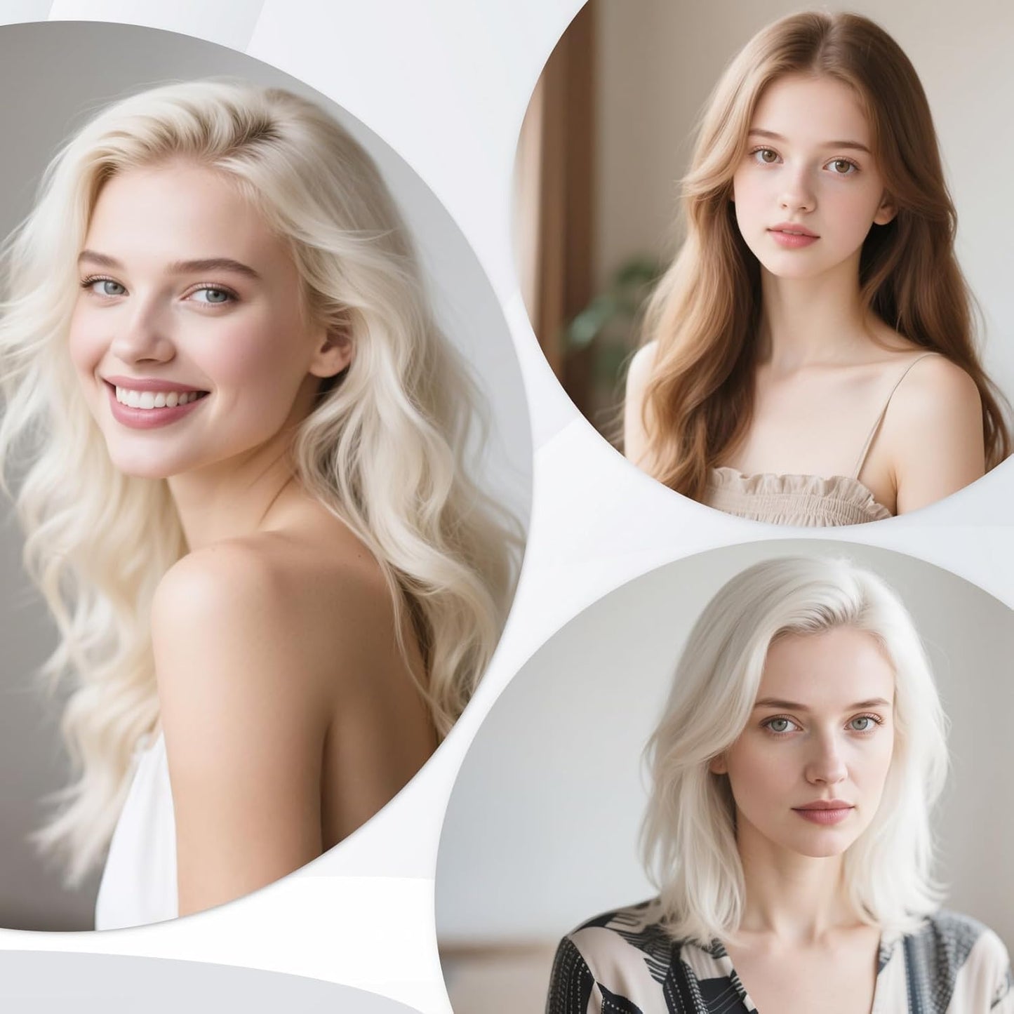 Skiennix Hair Bleach Powder - Professional Lightening Formula | Gentle & Strong, 100g for DIY Blonde Highlights