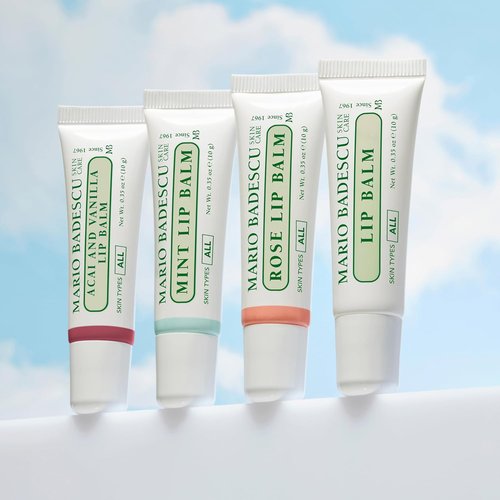 Mario Badescu Moisturizing Lip Balm - Ultra-Nourishing Coconut Oil & Shea Butter Formula for Soft, Smooth Lips