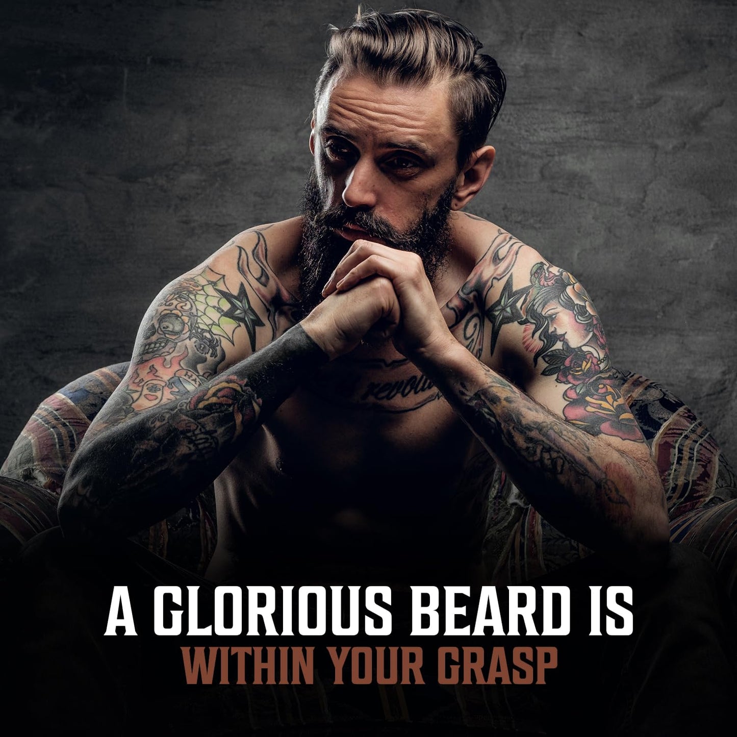 Viking Revolution Beard Oil - Natural Conditioning & Moisturizing Set | 3 Scents: Sandalwood, Unscented, Bay Rum (1oz Each)