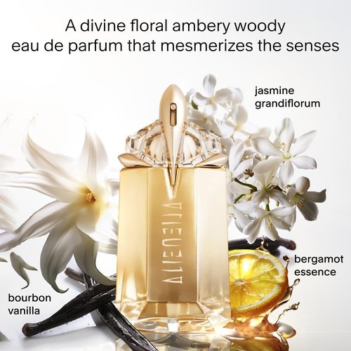 Mugler Alien Goddess - Women's Eau de Parfum - Floral & Woody Scent with Bergamot, Jasmine, Vanilla - Long-Lasting Fragrance