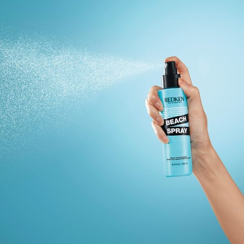 Redken Beach Spray Texturizing Hairspray - Sea-Salt-Free Formula for Effortless Beachy Waves & Volume