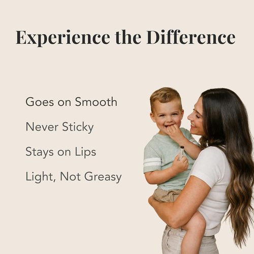 Kind Lips Organic Lip Balm Variety Pack - Moisturizing Beeswax Balm for Dry, Cracked Lips | Gift Set of 3