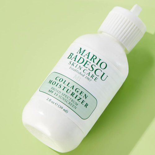 Mario Badescu Collagen Face Moisturizer - SPF 15 for Combination & Sensitive Skin, Day Cream with Cottonseed Oil