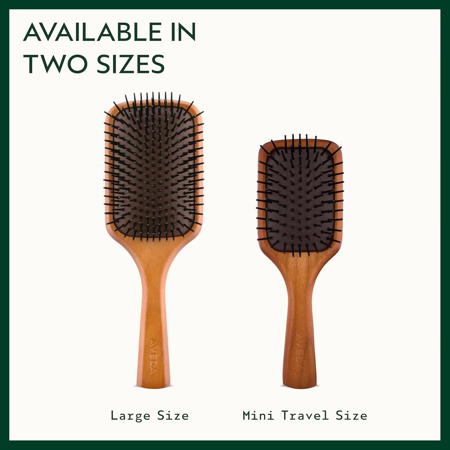Aveda Wooden Paddle Hair Brush - Detangling & Smoothing Tool for All Hair Types | Perfect for Blow Drying
