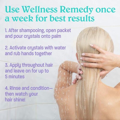Malibu C Swimmers Wellness Hair Remedy - Protects Against Chlorine Discoloration - Hydrating Vitamin C Complex for Healthier Hair