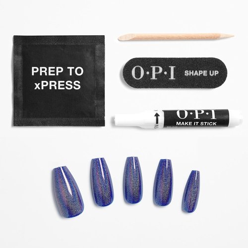 OPI Press On Nails - Gel-Like Salon Quality Manicure | Vegan & Sustainable, Lasts Up to 14 Days
