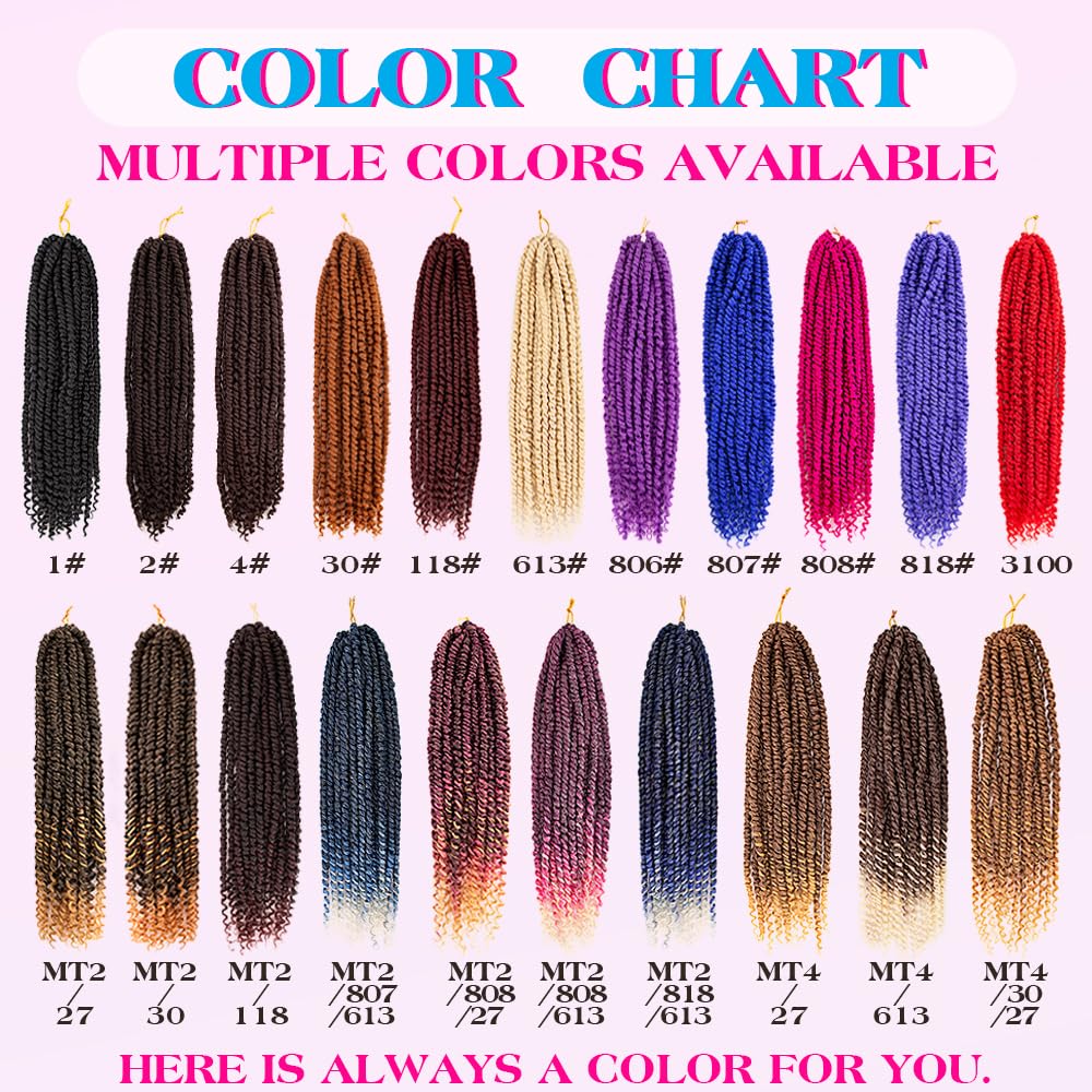 Passion Twist Crochet Hair 18inch 96 Stands Passion Twists Braiding Hair 6 Packs Synthetic Passion Twist Crochet Braids Hair Extensions (2#Dark Brown Hair, 18 Inch (Pack of 6))
