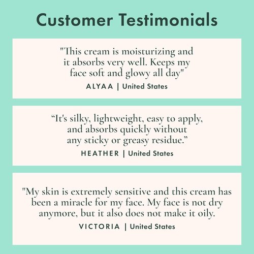 Rael Miracle Clear Barrier Cream - Lightweight Face Moisturizer with Succinic Acid & Vitamin B5, Hydrating Korean Skin Care (1.8 oz)
