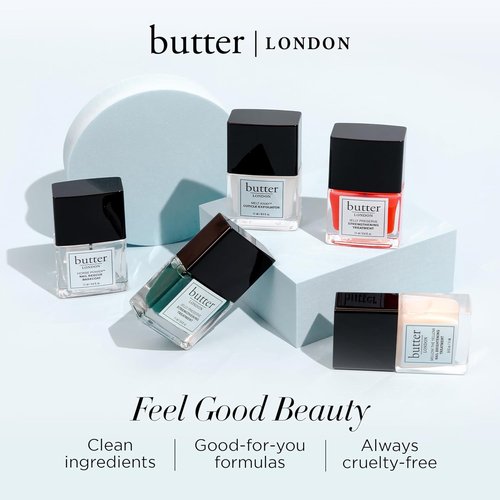Butter LONDON Nail Polish Remover Pads - 2-in-1 Travel-Friendly Gel Wipes | Cruelty-Free & Paraben-Free