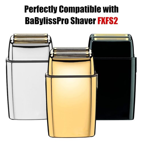 BaBylissPRO Replacement Foil & Cutters - Golden Foil for Barberology FXFS2 Double Foil Shaver