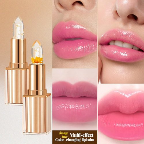 Regine Switzerland Color-Changing Lip Stain | Moisturizing Tinted Lip Balm for All Skin Tones - 3.5g x 2