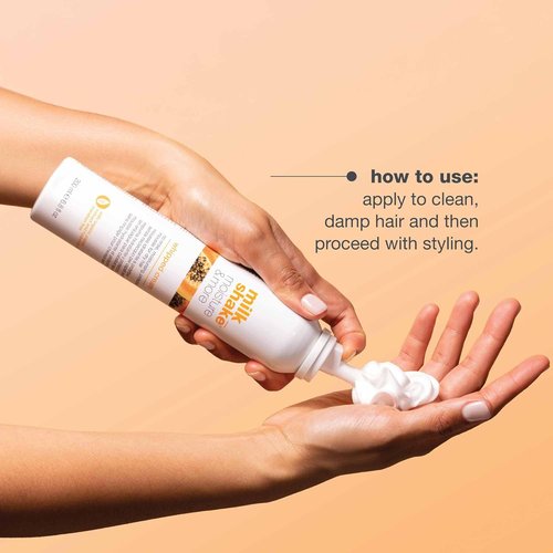Milk_Shake Moisture & More Whipped Cream - No Rinse Hair Moisturizer Foam | Boost Shine & Softness | 6.8 fl oz (200 ml)