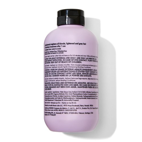 Bondbar Purple Brightening Shampoo - Neutralizes Brassiness & Hydrates Blonde, Gray Hair | 8 Fl. Oz