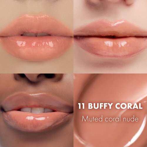 rom&nd GLASTING MELTING BALM #11 Buffy Coral | K-Beauty Hydrating Lip Tint for Glass Skin Lips | Non-Sticky, Plumping Water-Gloss Balm for Natural, Radiant Shine & All-Day Comfort