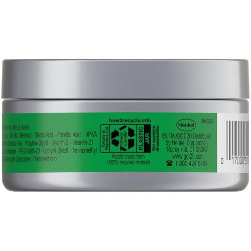Got2b Daring Texturizing Clay - Matte Finish & High Hold Hair Clay for Men & Women | 2 Fl Oz