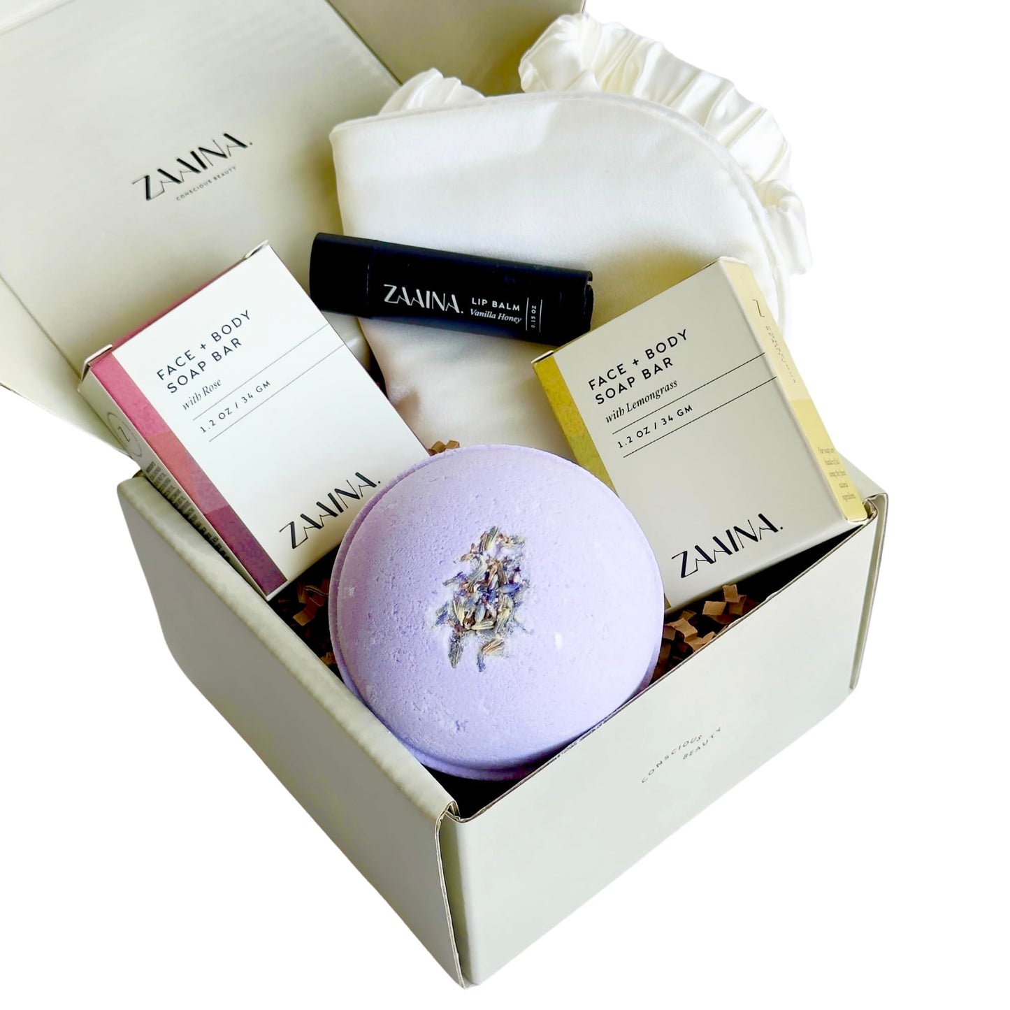 Luxurious Spa Set for Women- Bath Gift Set, Body Care Set for Her, Relaxing Spa Kit for Women, Gift Basket for Women, Spa Package, Self Care Kit for Women, Pampering Home Spa Kit for Women by Zaaina