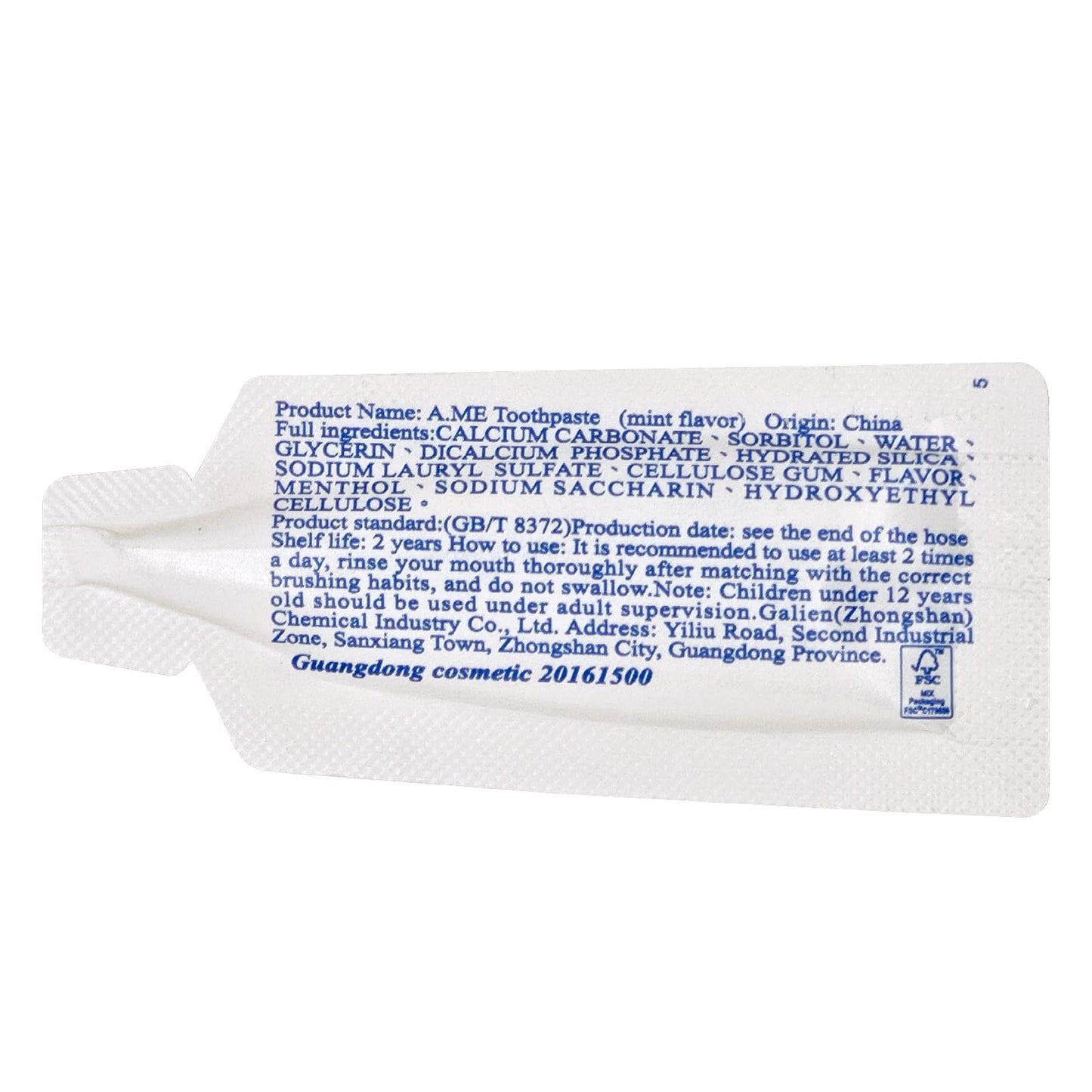 Travel Size Toothpaste Bulk, Great Peppermint Flavor, Extra Small 0.15 Ounce (Pack of 144)