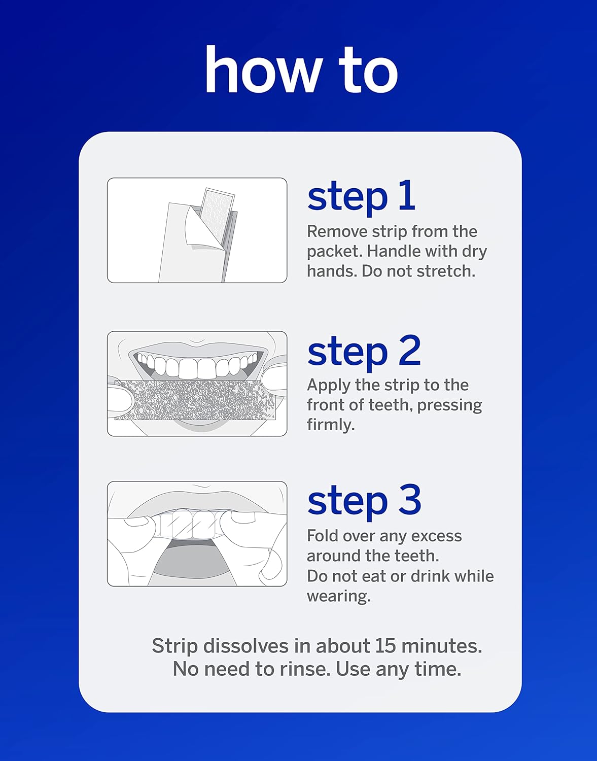 Supersmile Whitening Strips - Professional Enamel Safe Teeth Whitener for Sensitive Teeth